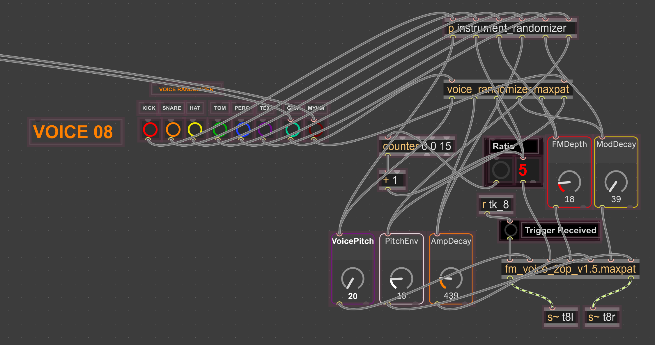 FM TEK III — Voice exploded